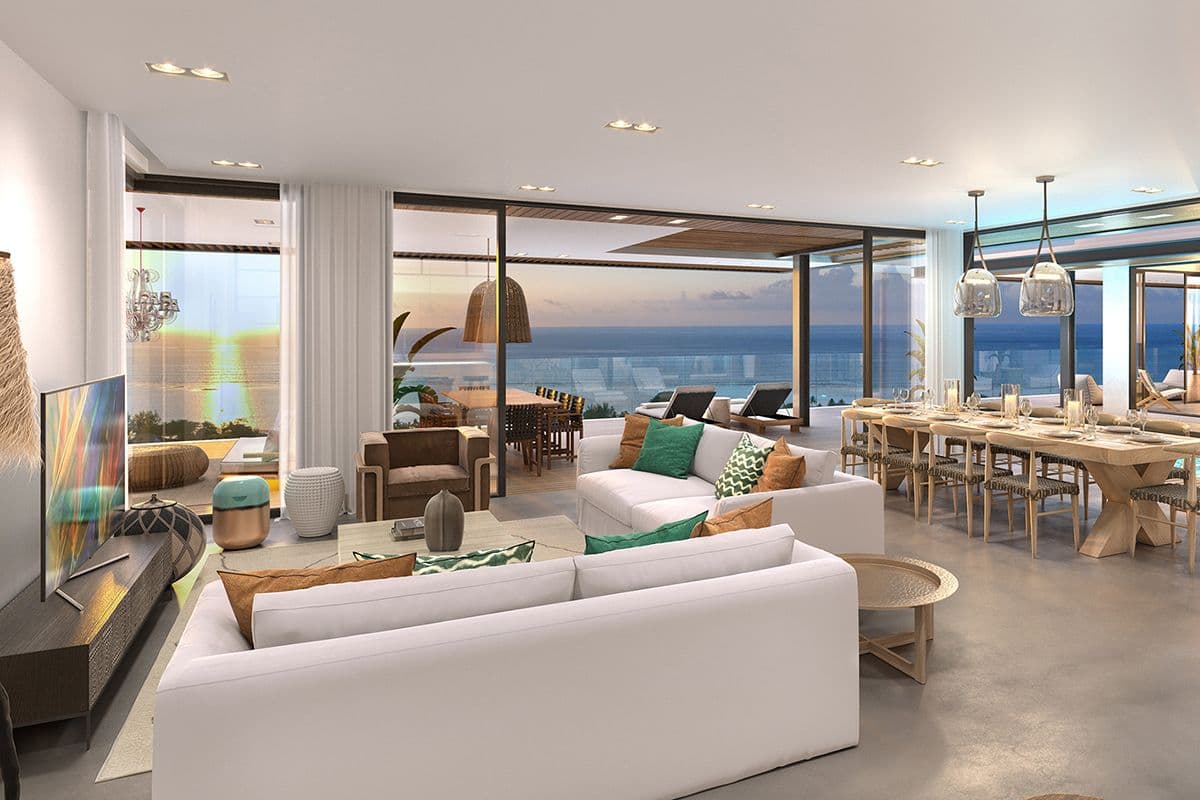 صالون شقة البنتهاوس